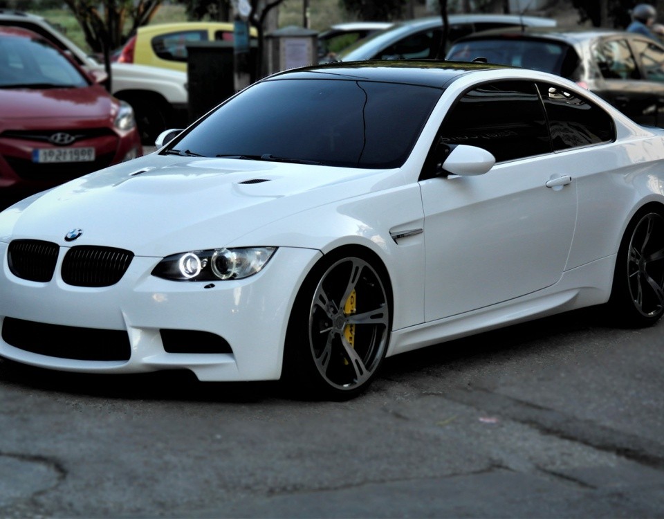 BMW m3 белая