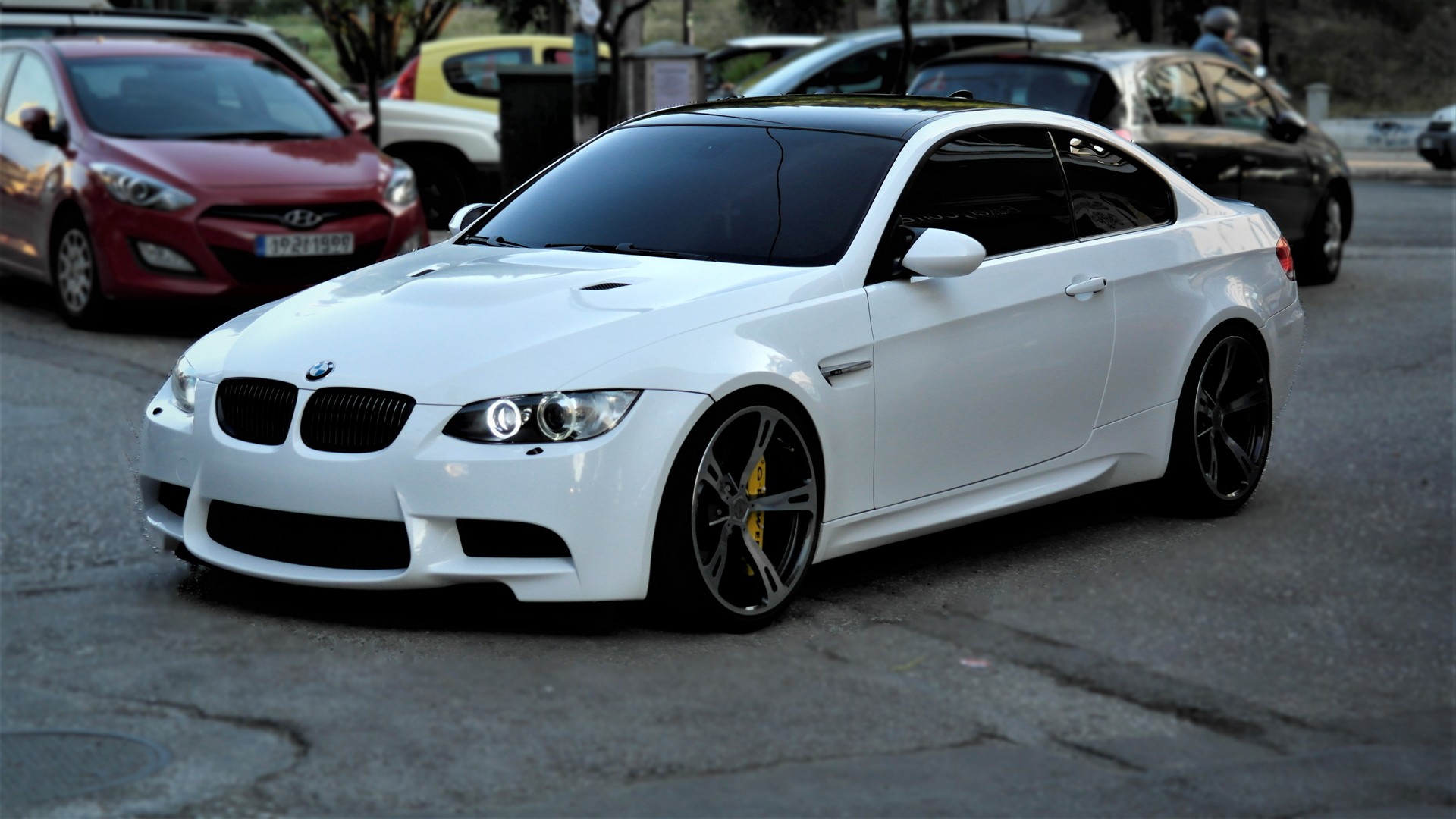 BMW e92 m3 White Snow