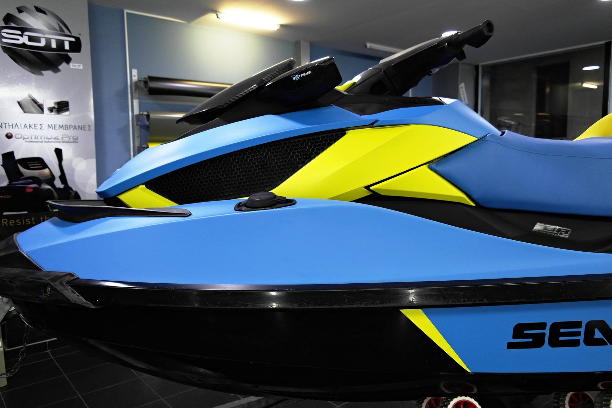 SEADOO GTX RIVIERA BLUE - 3DCARBON